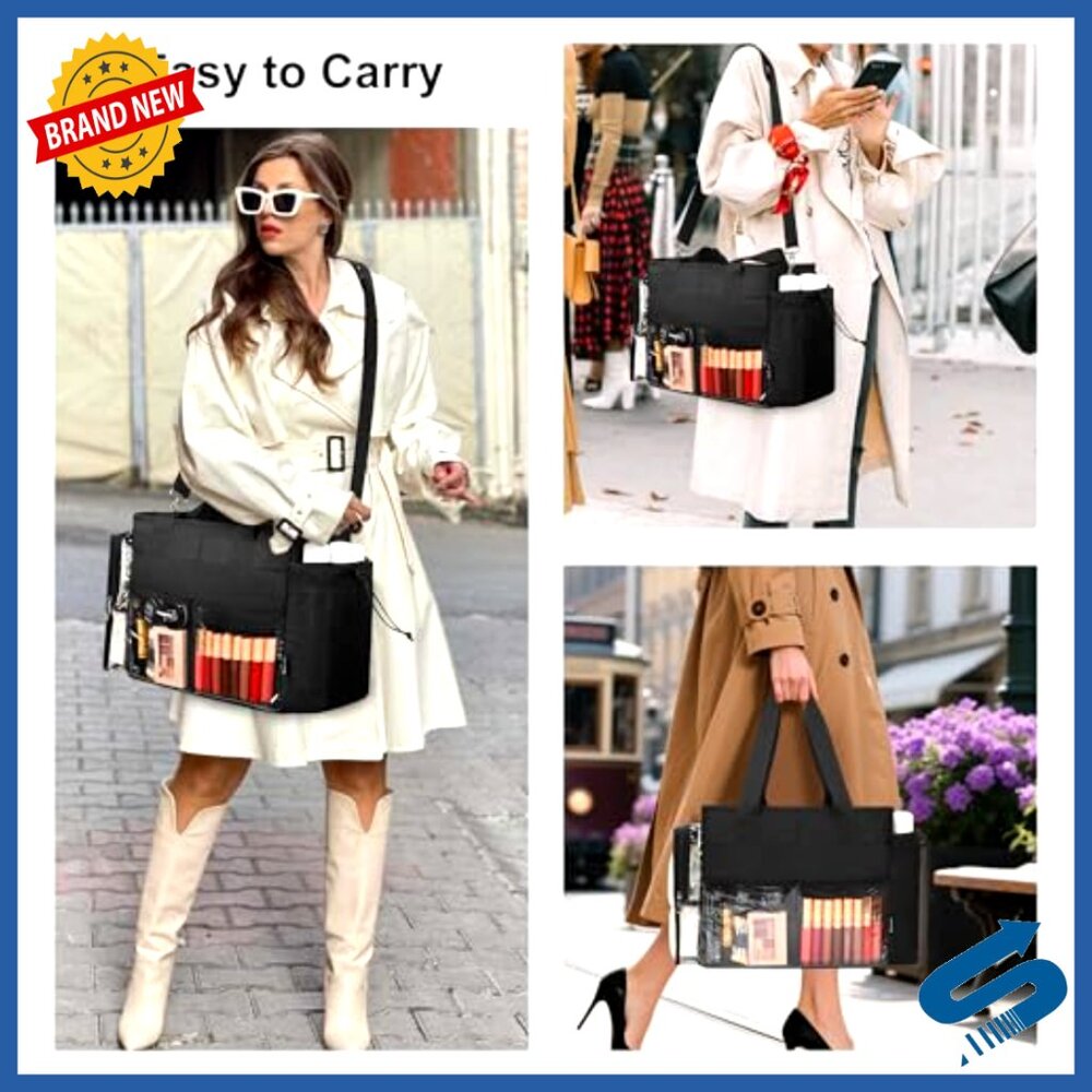 Extra Large Professional Makeup Bag Organizer Wit… - image 6